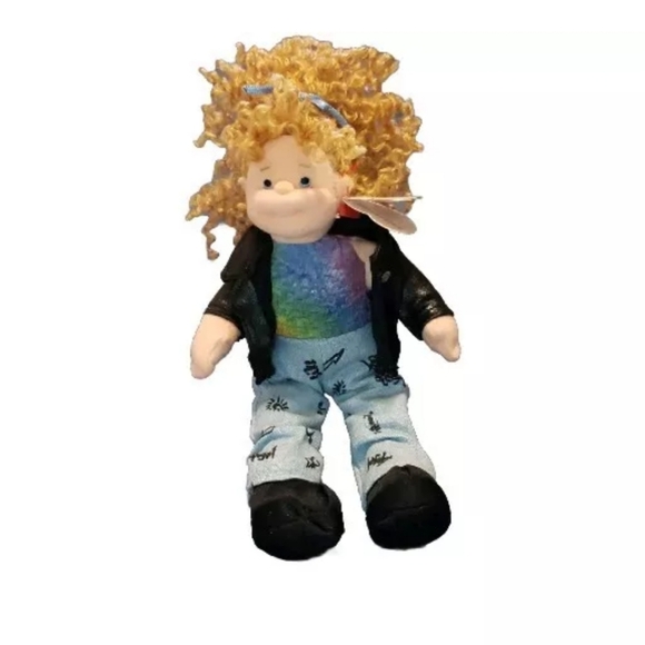 Vtg Ty Teenie Beanie Boppers Paula Plappertasche Posable 2002 With Ty Tag - Picture 4 of 7